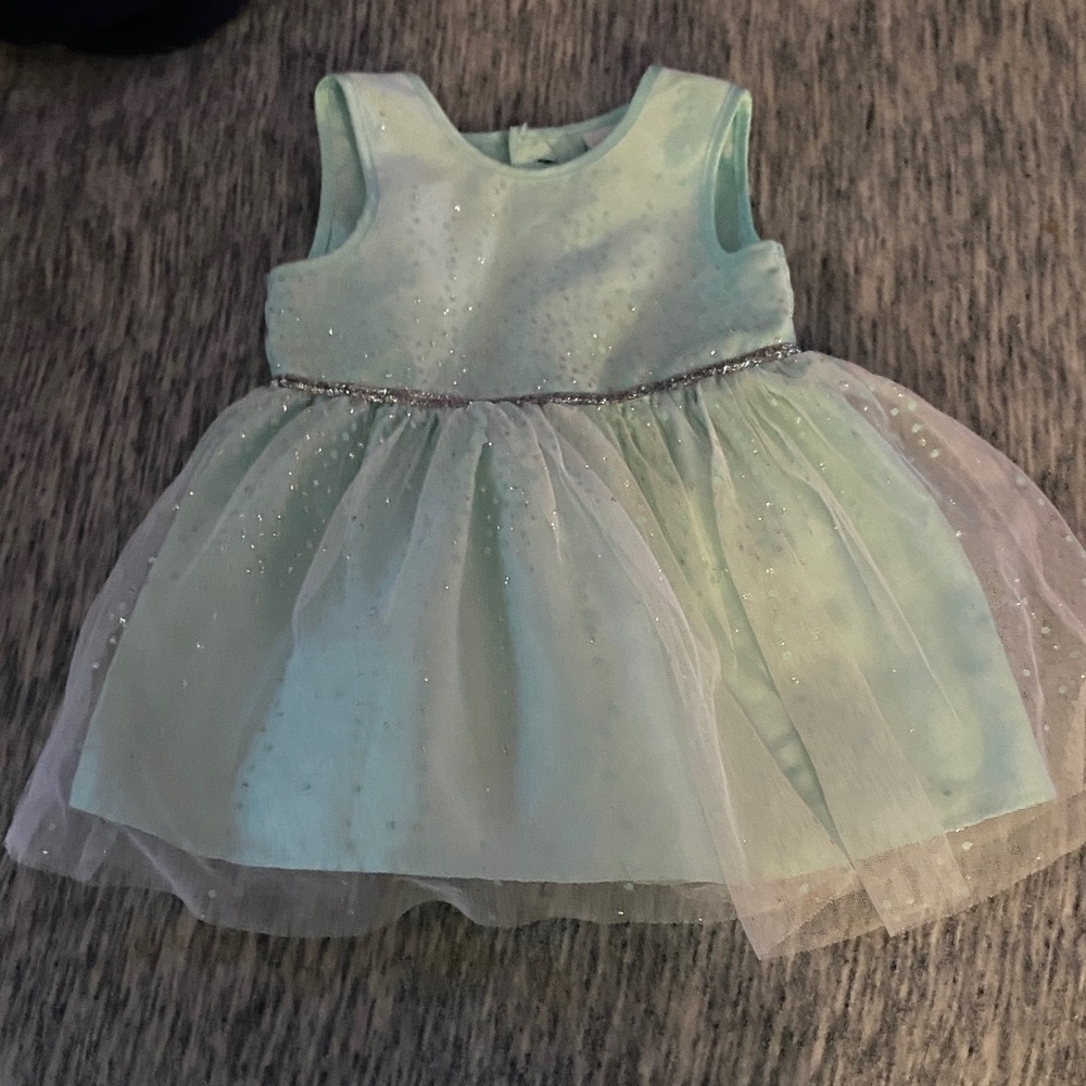 Healthtex Mint Green Baby Dress